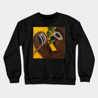 Inquisitive Sloth Crewneck Sweatshirt